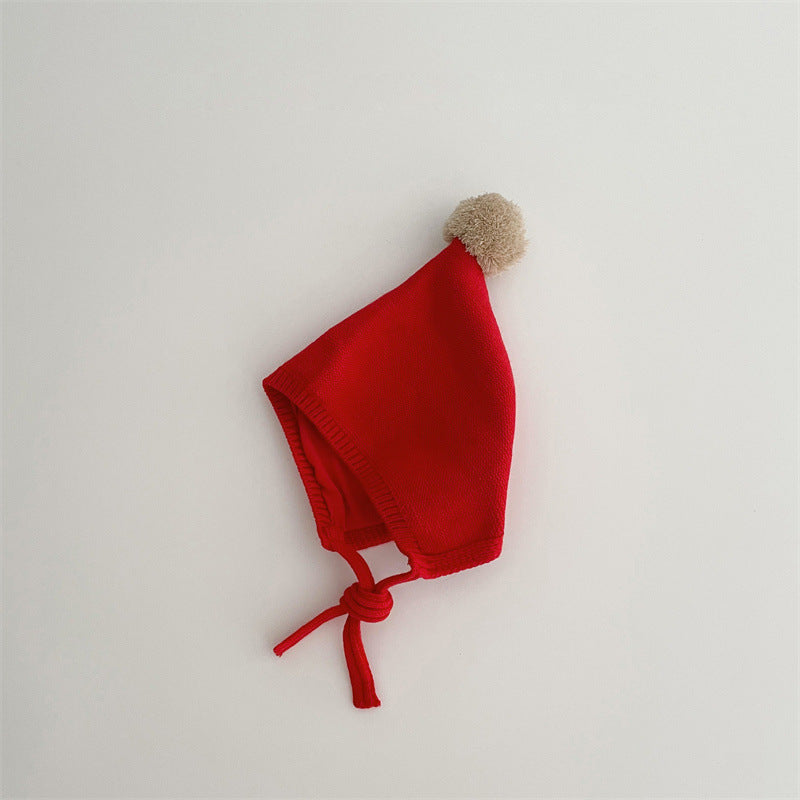 Pom Knit Winter Hat