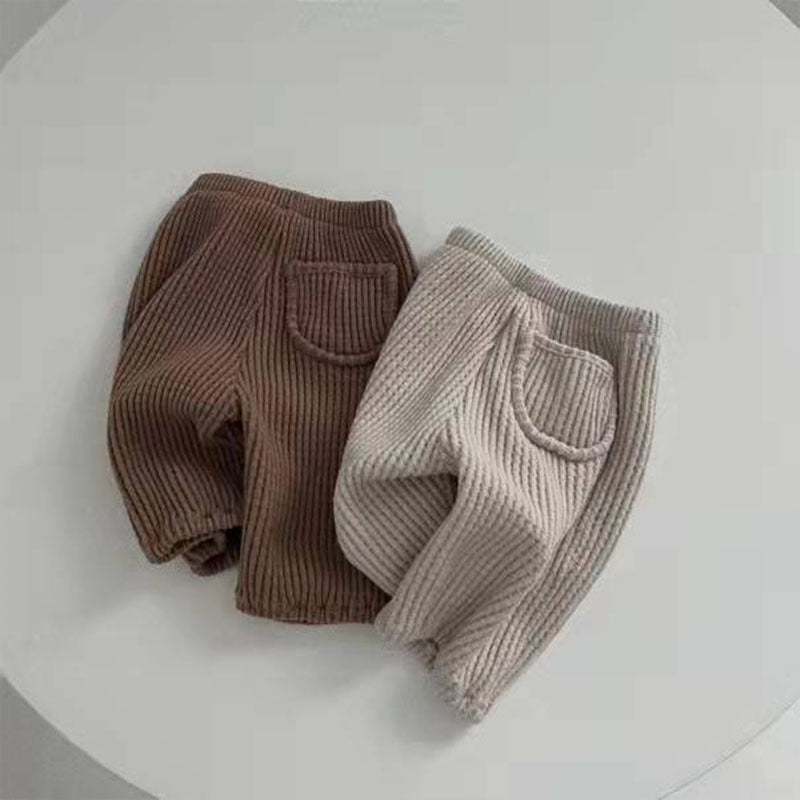 Essential Ribbed Knit Pants