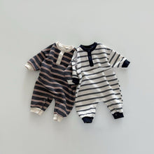 Load image into Gallery viewer, Classic Stripe Romper