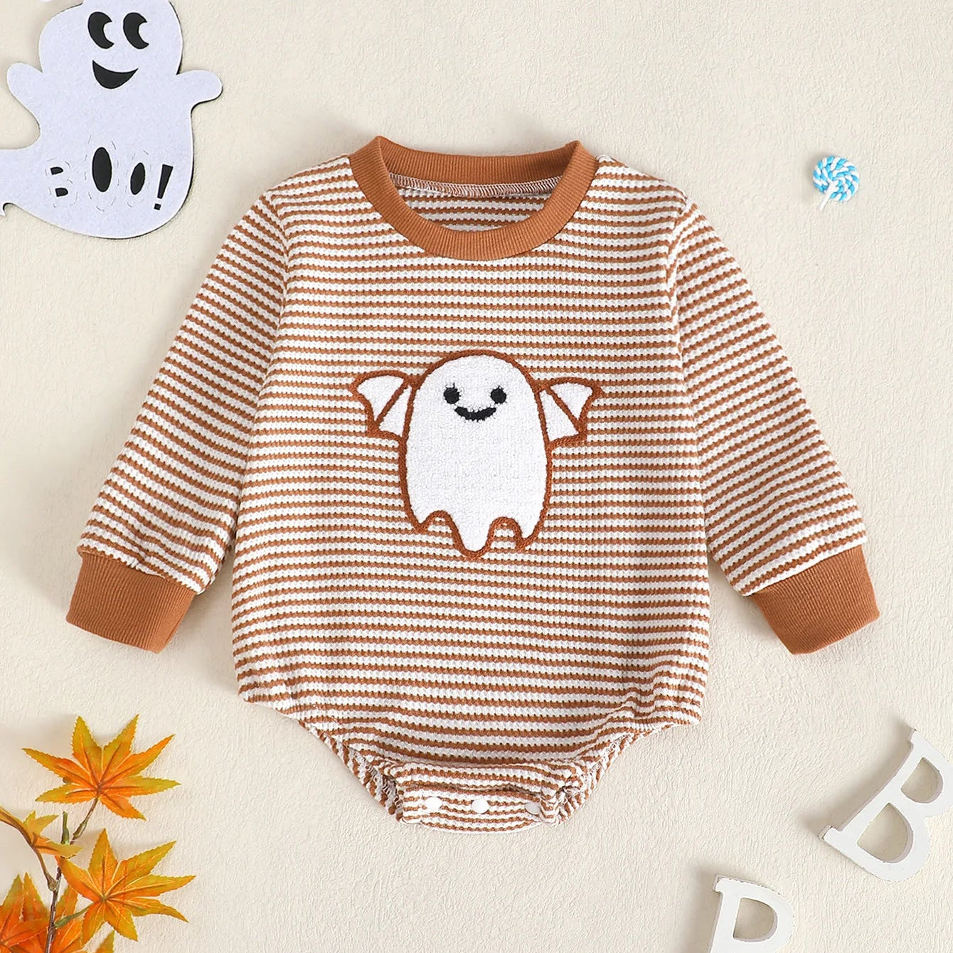 Little Boo Stripe Bodysuit