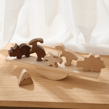 Load image into Gallery viewer, Wooden Montessori Animal Blocks