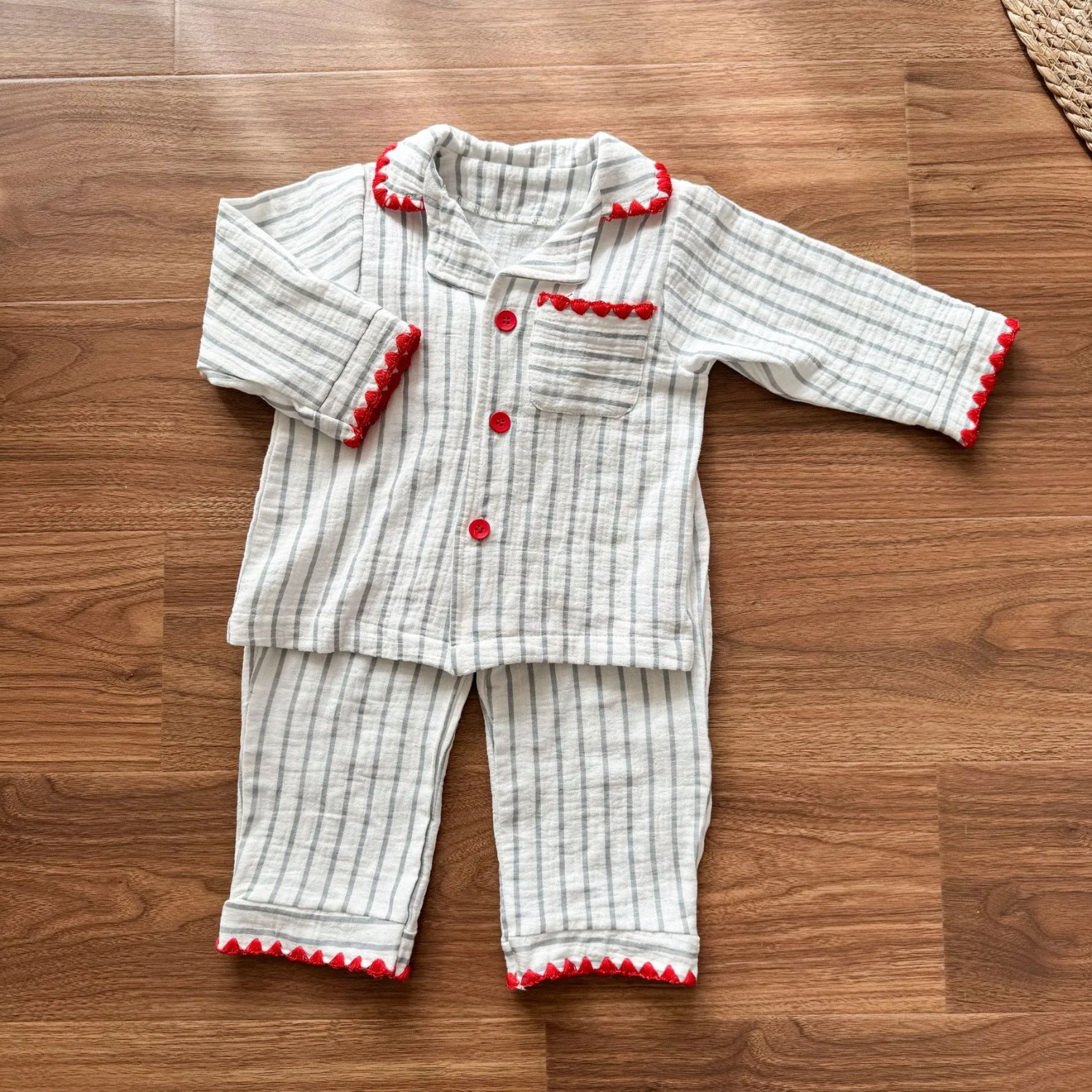 Snuggle Stripe Pajama Set