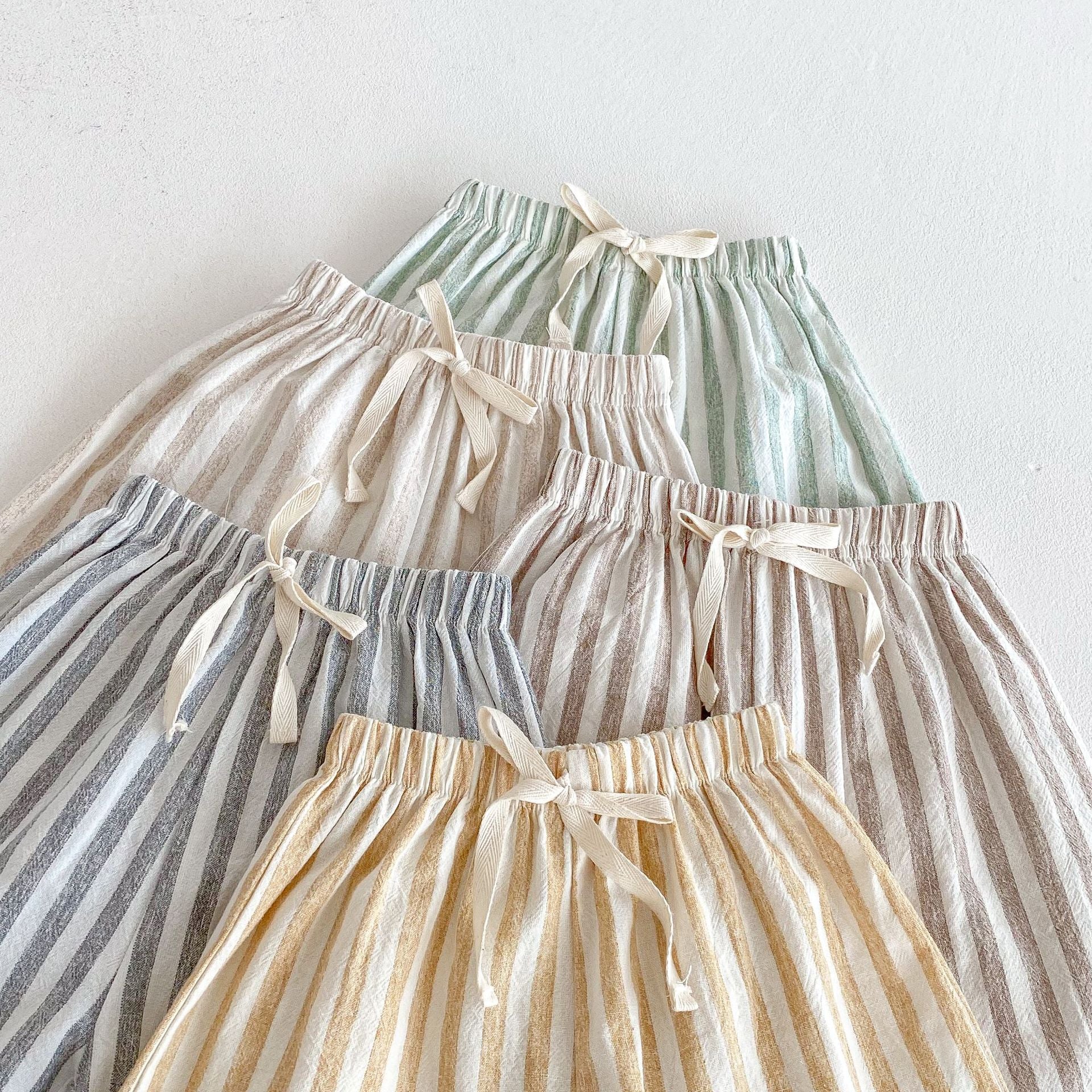 Linen Stripe Pants