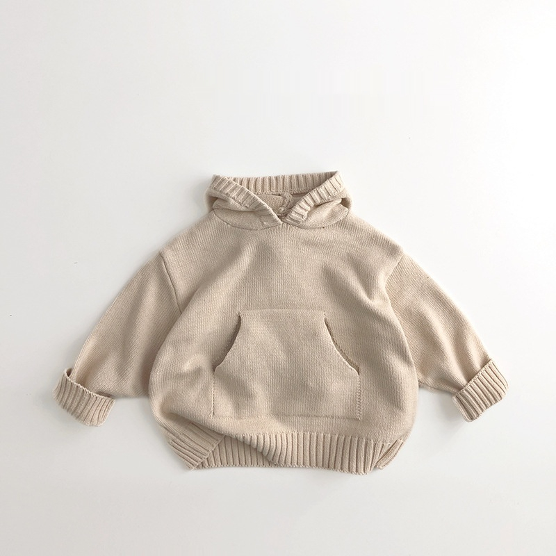 Knit Sweater Hoodie