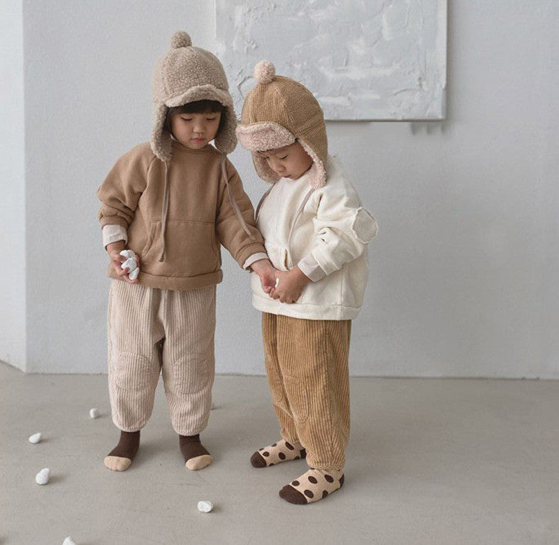 Cozy Knee Patch Pants