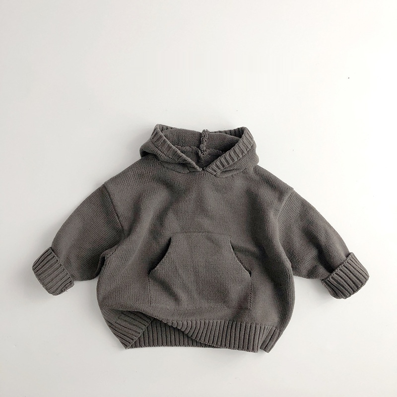 Knit Sweater Hoodie
