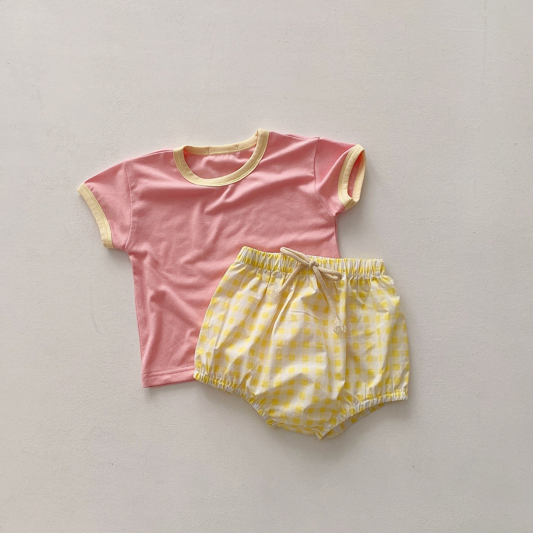 Sunny Gingham Set