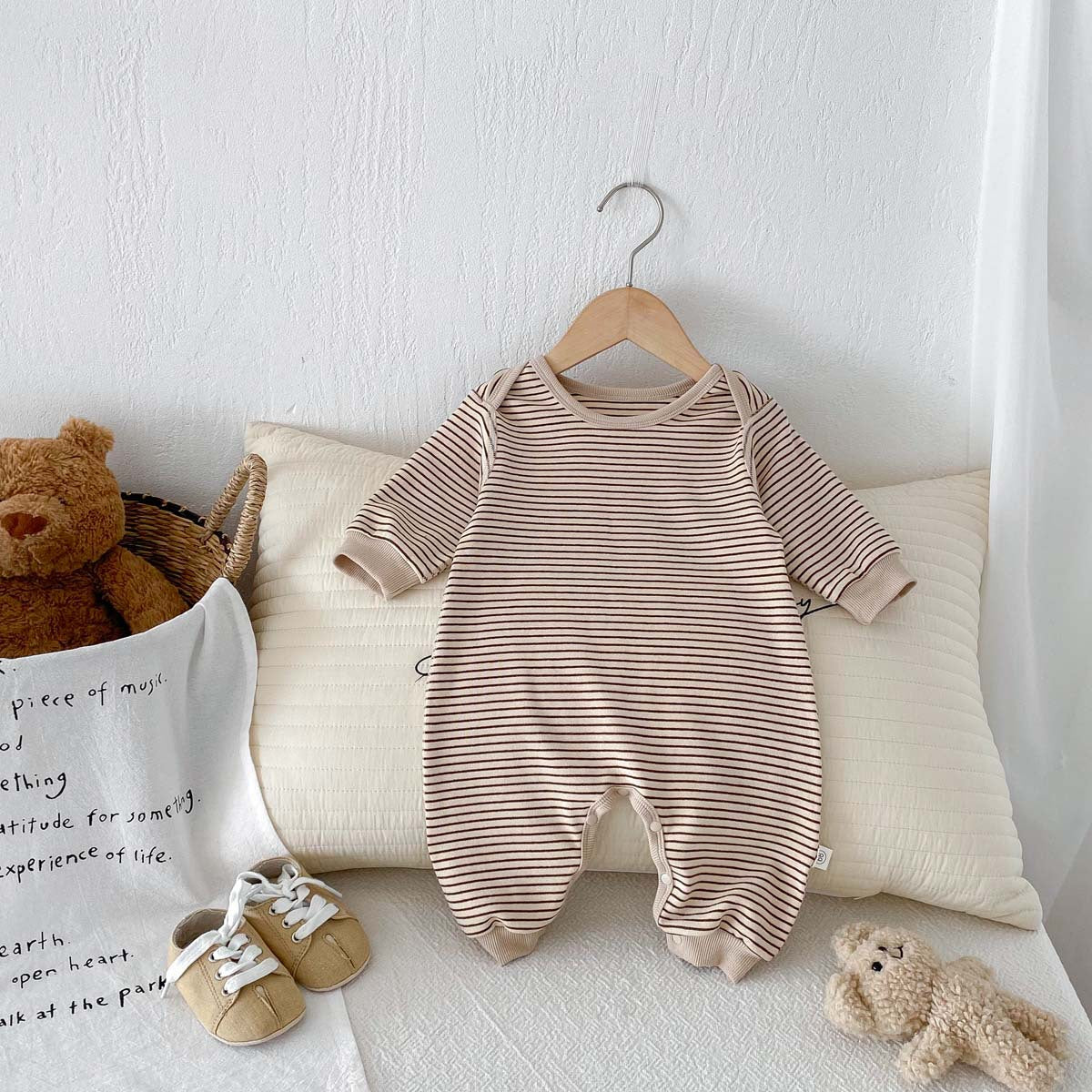 Tiny Stripe Romper