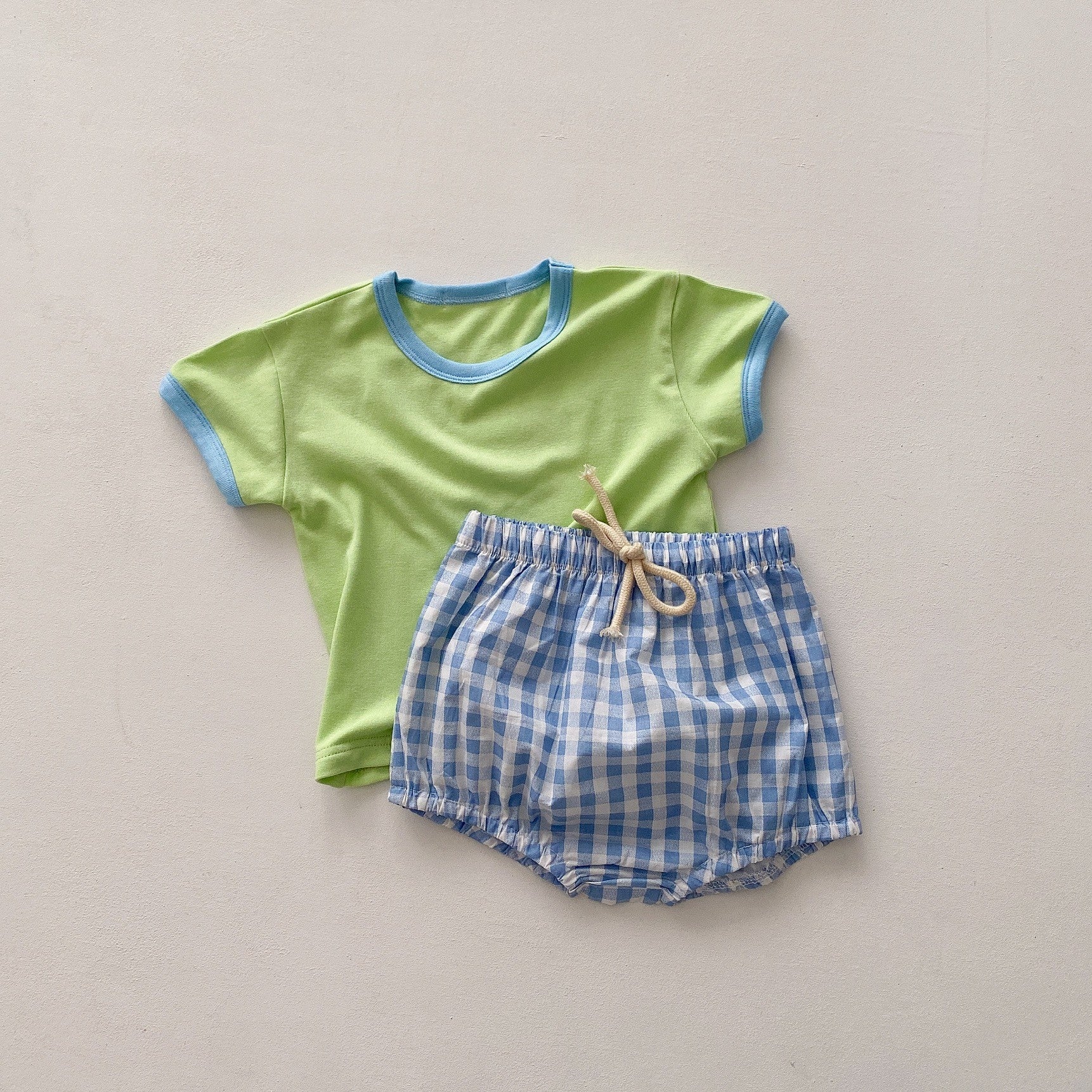 Sunny Gingham Set