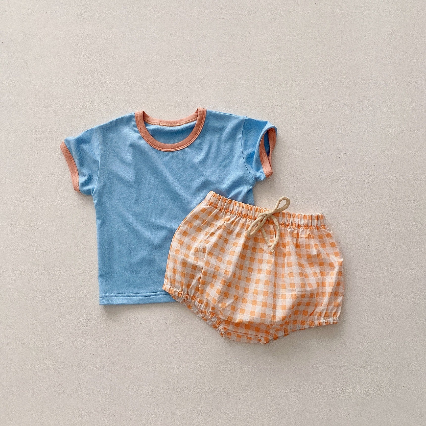 Sunny Gingham Set