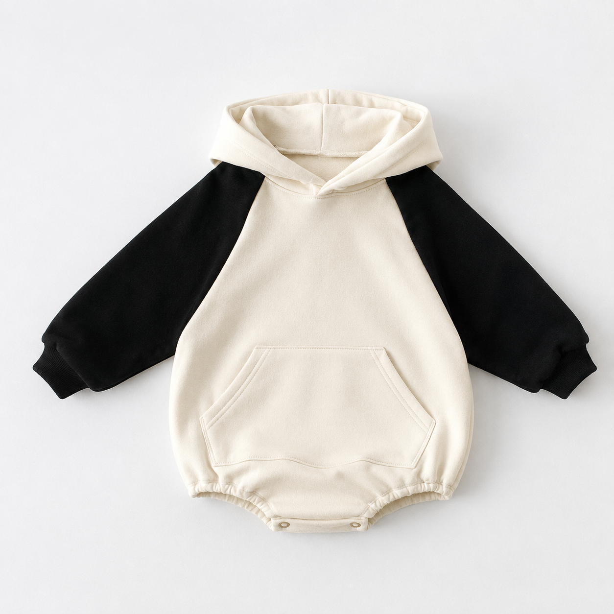 Color Block Hoodie Sweater