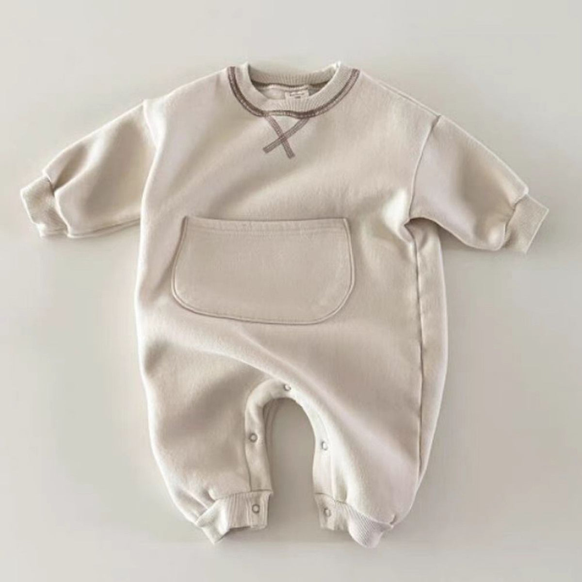 Patterned Crawling Jumpsuit