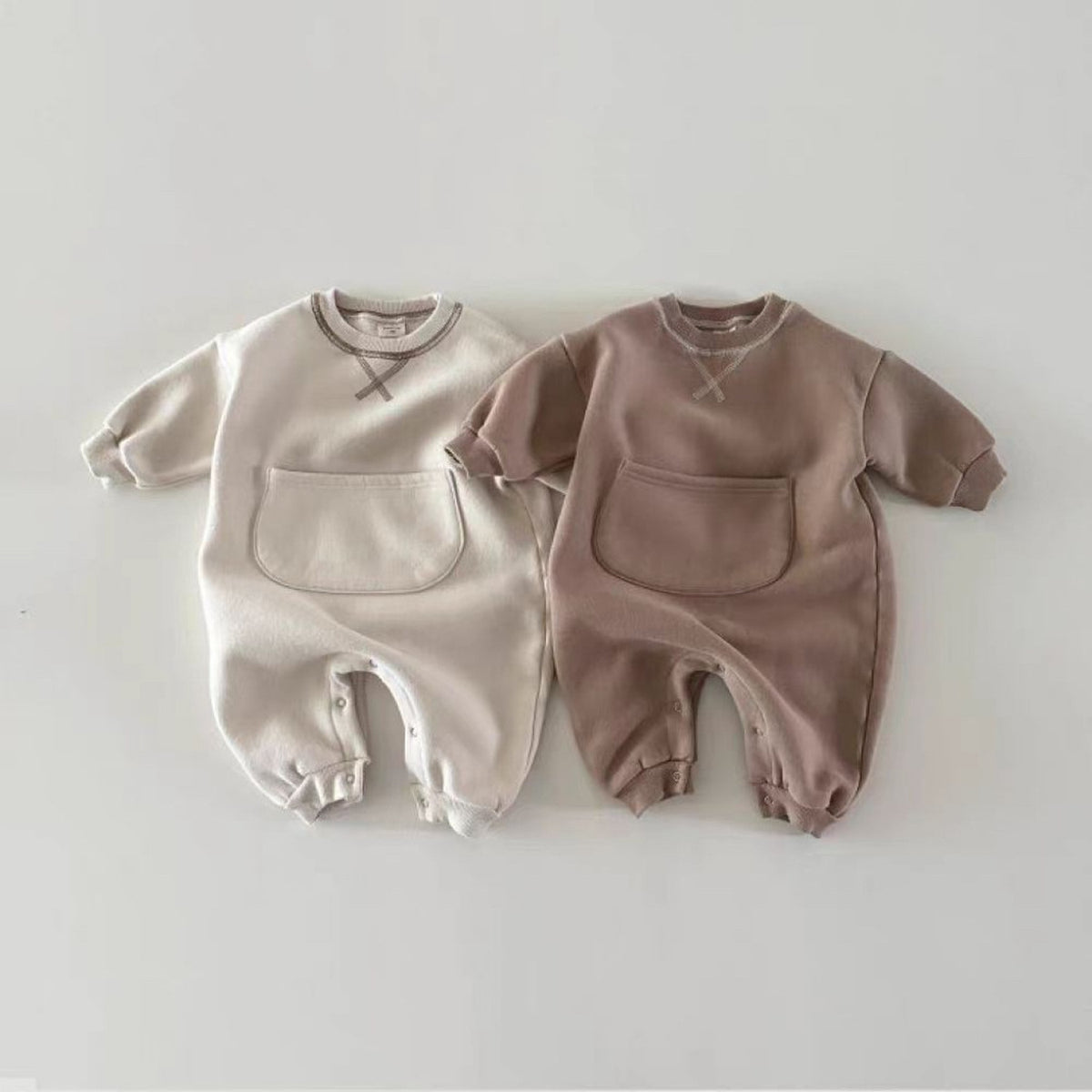 Patterned Crawling Jumpsuit