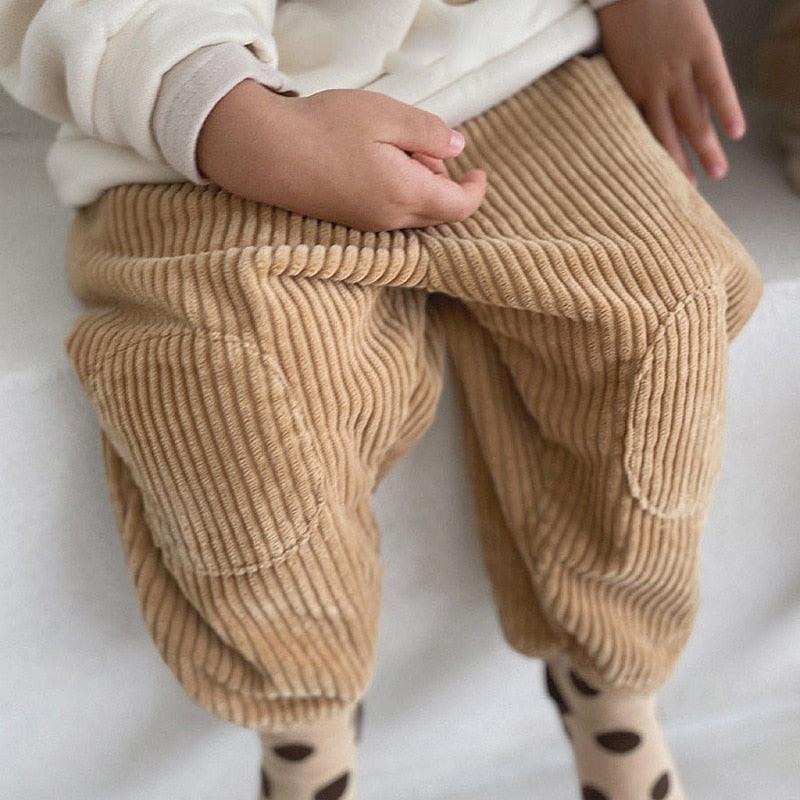 Cozy Knee Patch Pants