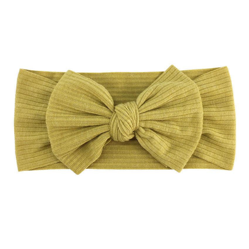 Elastic Bow Headband - 6 Pack