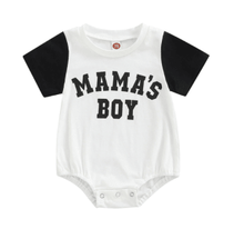 Load image into Gallery viewer, Mama Boy T-shirt Romper