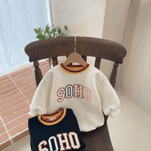 Load image into Gallery viewer, Soho Embroidery Sweatshirt Romper