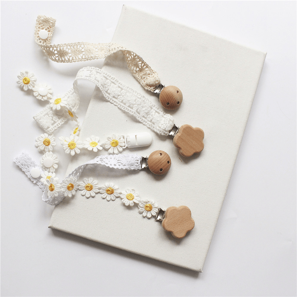 Baby Crochet Pacifier Clip