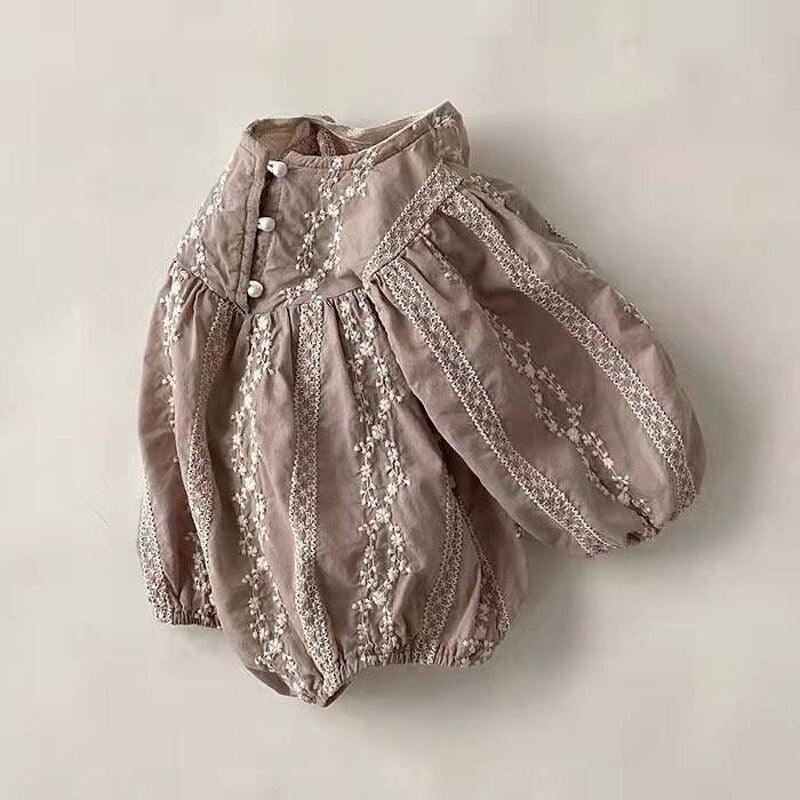 Laurel’s Floral Weave Romper