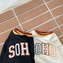 Load image into Gallery viewer, Soho Embroidery Sweatshirt Romper