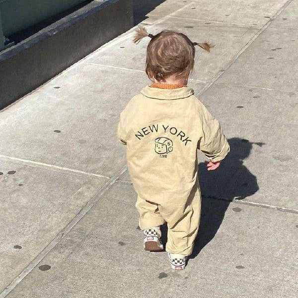 New York Collared Overalls