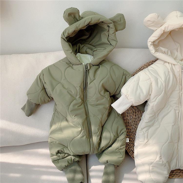 Bear Hooded Winter Jumpsuit