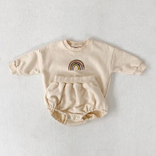 Load image into Gallery viewer, Big Rainbow Sweater With Bloomers