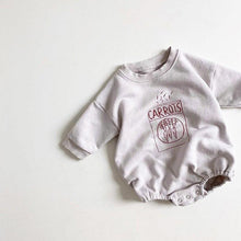 Load image into Gallery viewer, Sealed Carrots Long Sleeved Romper