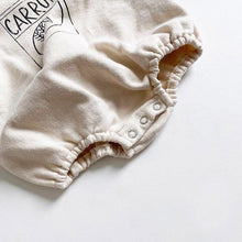 Load image into Gallery viewer, Sealed Carrots Long Sleeved Romper