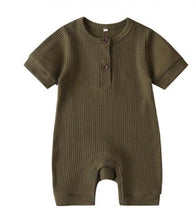 Load image into Gallery viewer, Basic Short Sleeved Playsuit