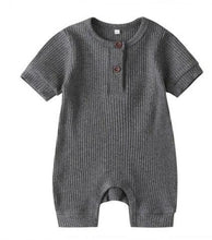 Load image into Gallery viewer, Basic Short Sleeved Playsuit