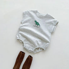 Load image into Gallery viewer, Sleeveless Dino Romper