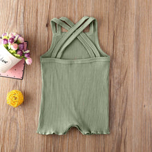 Load image into Gallery viewer, Crisscross Ribbed Jumpsuit