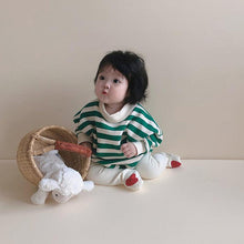 Load image into Gallery viewer, Striped Traffic Light Romper