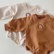Load image into Gallery viewer, Long Sleeved Rainbow Romper