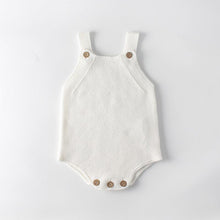 Load image into Gallery viewer, Knitted Sleeveless Romper with Cardigan