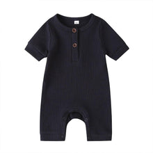 Load image into Gallery viewer, Basic Short Sleeved Playsuit
