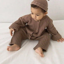 Load image into Gallery viewer, Ribbed Solid Onesie