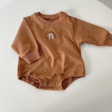 Load image into Gallery viewer, Long Sleeved Rainbow Romper