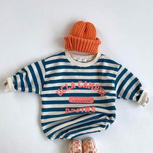 Load image into Gallery viewer, Striped UCLA Onesie