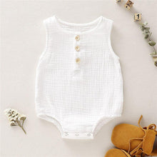 Load image into Gallery viewer, Solid Gauze Cotton Onesie