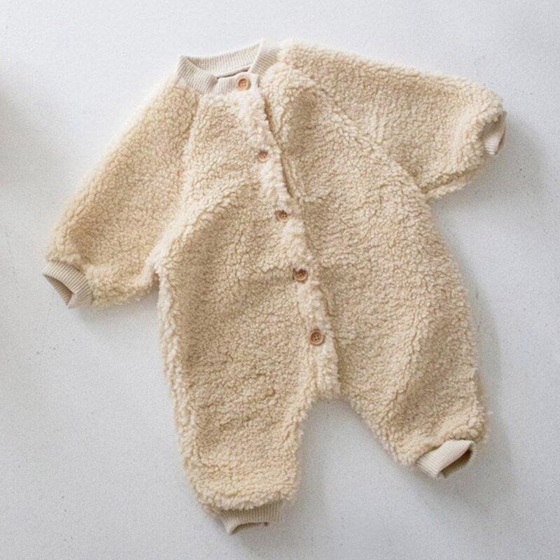 Furry Furry Teddy Romper with Hat