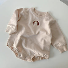 Load image into Gallery viewer, Long Sleeved Rainbow Romper