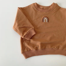 Load image into Gallery viewer, Long Sleeved Rainbow Sweater