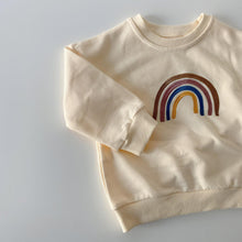 Load image into Gallery viewer, Long Sleeved Rainbow Sweater