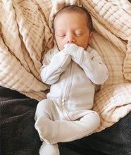 Load image into Gallery viewer, Baby Long Sleeved Jumpsuit With Flap
