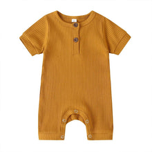 Load image into Gallery viewer, Basic Short Sleeved Playsuit