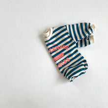 Load image into Gallery viewer, Striped UCLA Onesie