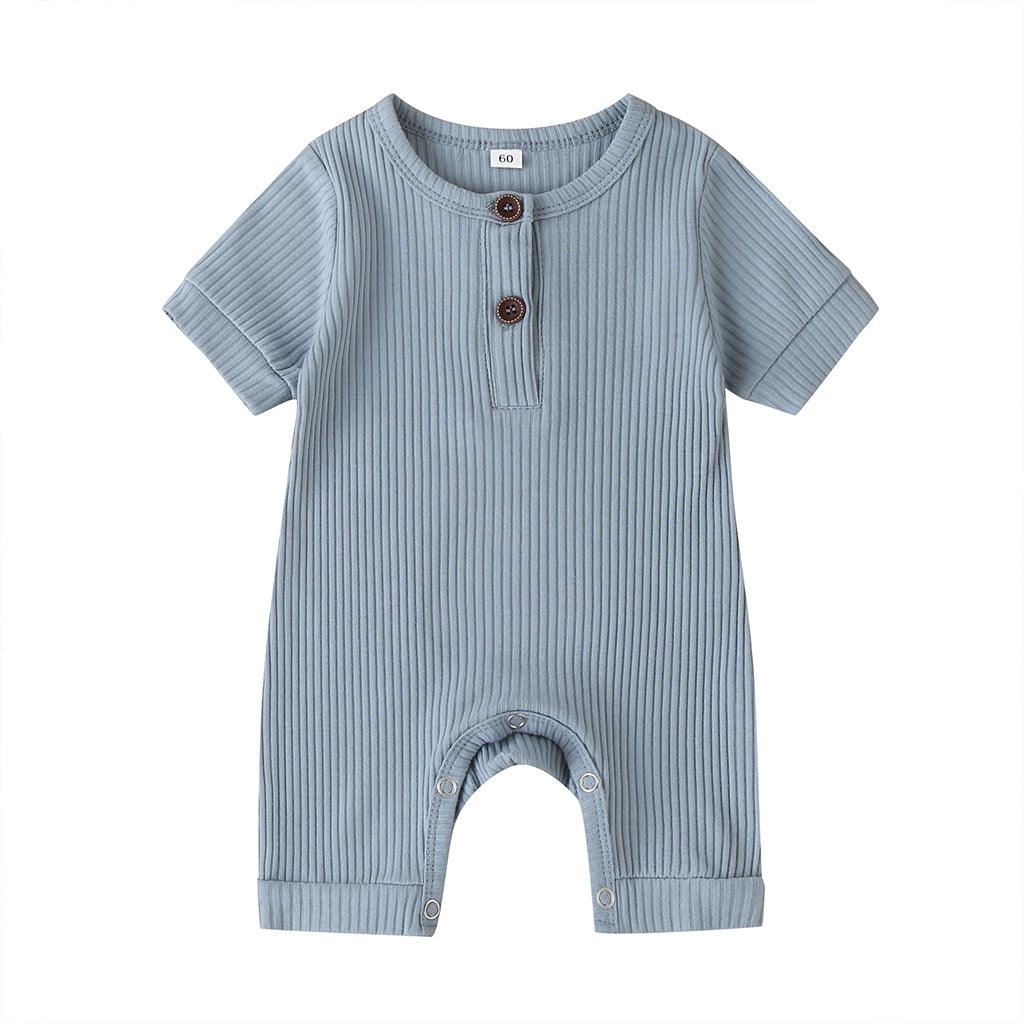 Basic Short Sleeve Playsuit