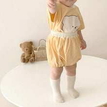 Load image into Gallery viewer, Teddy Short Sleeved T-Shirt With Shorts